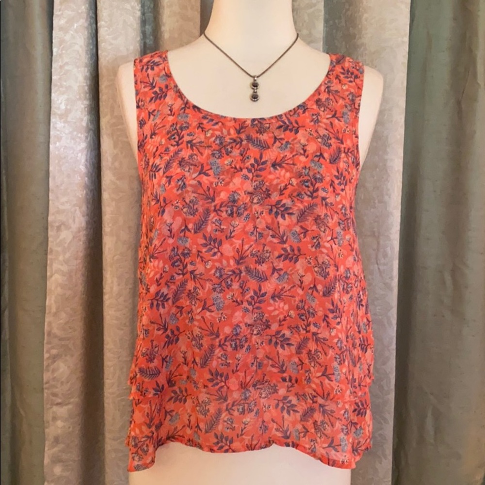 Frenchi Layered Look Tank Top